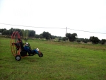 Paragliding flight