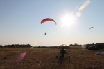 Paragliding flight